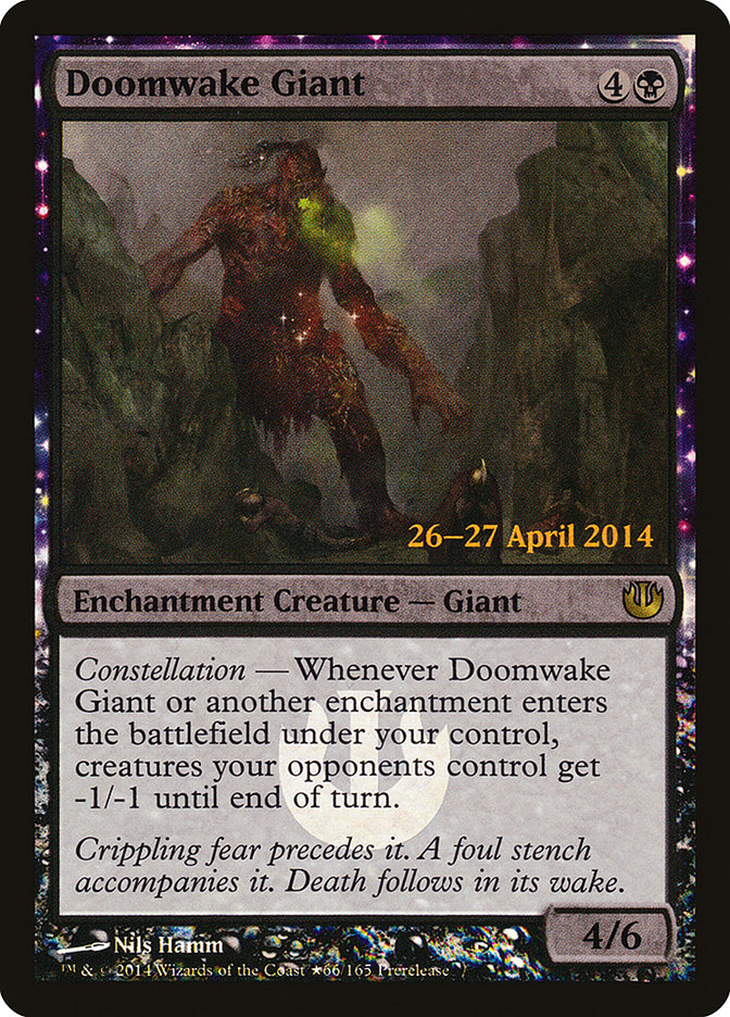 Doomwake Giant [Journey into Nyx Prerelease Promos] | Kessel Run Games Inc. 