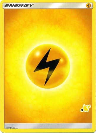 Lightning Energy (Pikachu Stamp #22) [Battle Academy 2020] | Kessel Run Games Inc. 