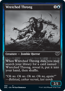 Wretched Throng [Innistrad: Double Feature] | Kessel Run Games Inc. 