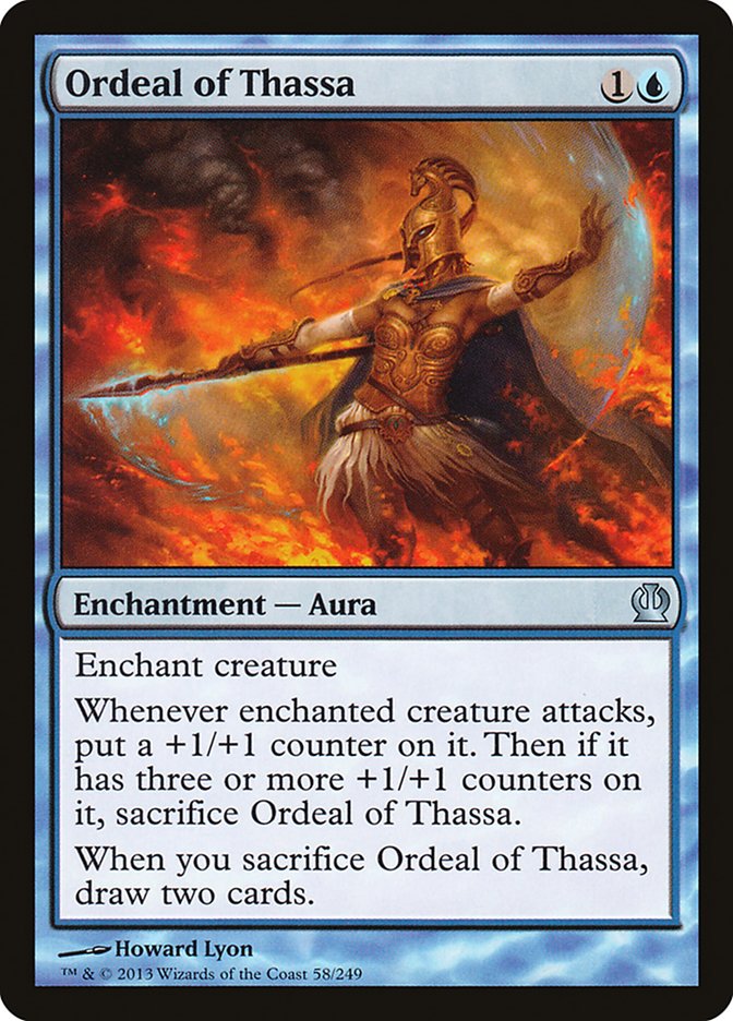 Ordeal of Thassa [Theros] | Kessel Run Games Inc. 