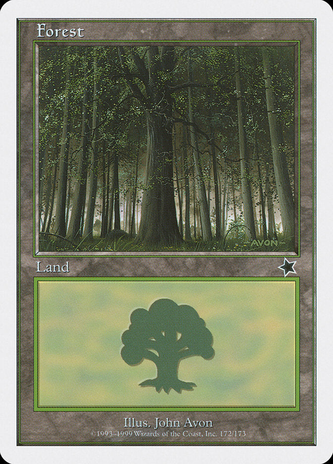 Forest (172) [Starter 1999] | Kessel Run Games Inc. 