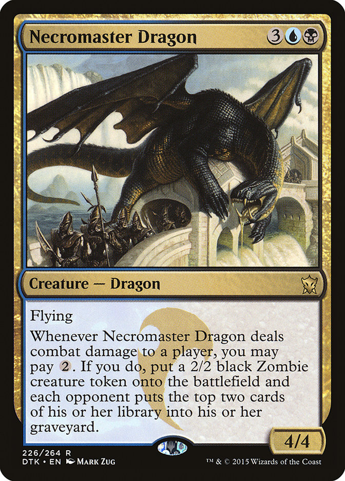 Necromaster Dragon [Dragons of Tarkir] | Kessel Run Games Inc. 