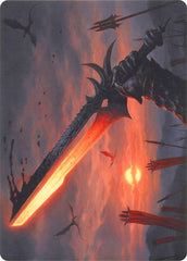 Sword of Sinew and Steel // Sword of Sinew and Steel [Modern Horizons Art Series] | Kessel Run Games Inc. 