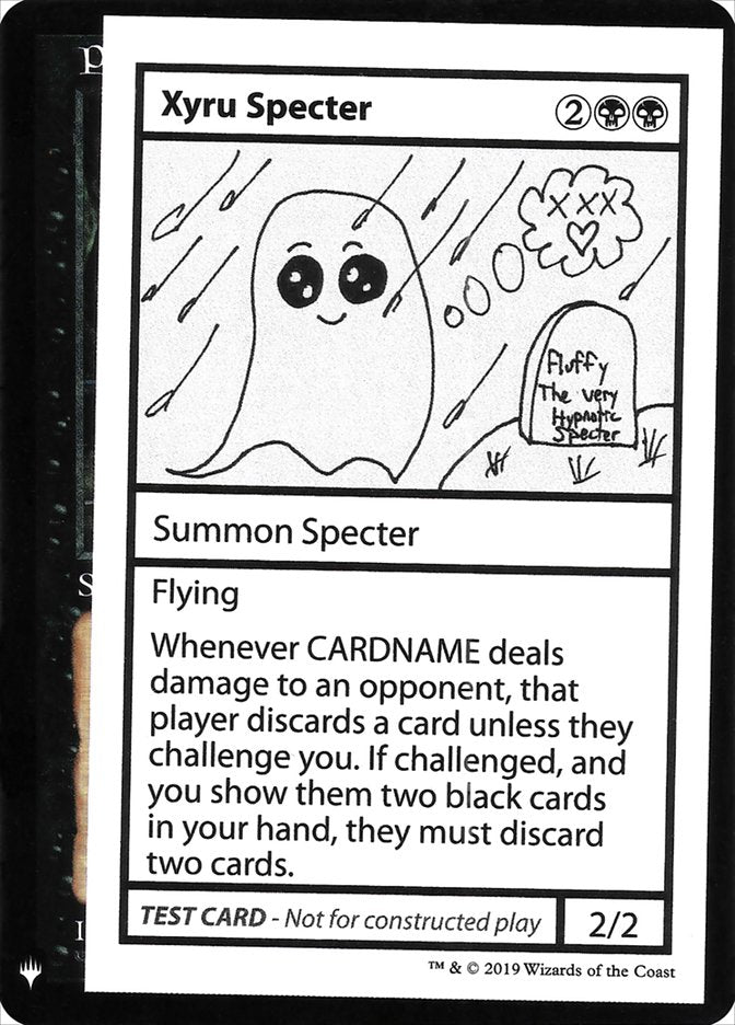 Xyru Specter [Mystery Booster Playtest Cards] | Kessel Run Games Inc. 