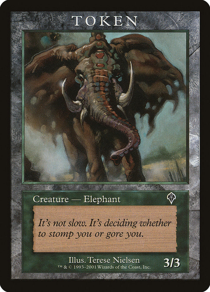 Elephant Token [Magic Player Rewards 2001] | Kessel Run Games Inc. 