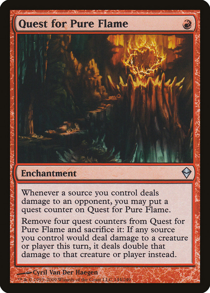 Quest for Pure Flame [Zendikar] | Kessel Run Games Inc. 