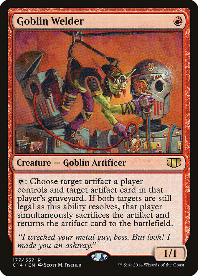Goblin Welder [Commander 2014] | Kessel Run Games Inc. 