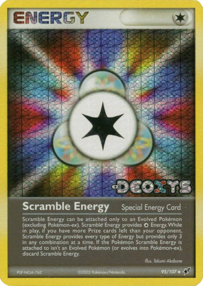 Scramble Energy (95/107) (Stamped) [EX: Deoxys] | Kessel Run Games Inc. 