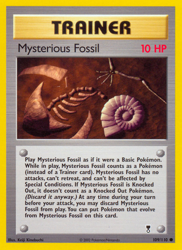 Mysterious Fossil (109/110) [Legendary Collection] | Kessel Run Games Inc. 