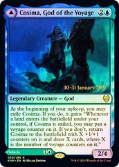 Cosima, God of the Voyage // The Omenkeel [Kaldheim Prerelease Promos] | Kessel Run Games Inc. 
