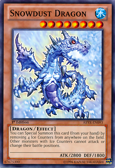 Snowdust Dragon [ABYR-EN093] Common | Kessel Run Games Inc. 