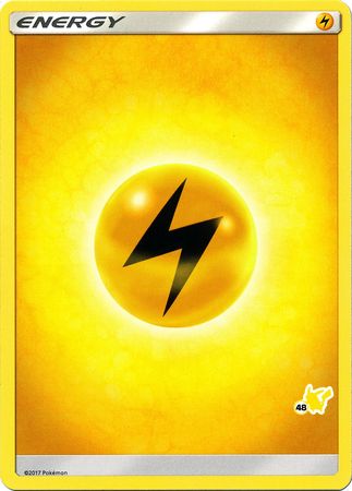 Lightning Energy (Pikachu Stamp #48) [Battle Academy 2020] | Kessel Run Games Inc. 