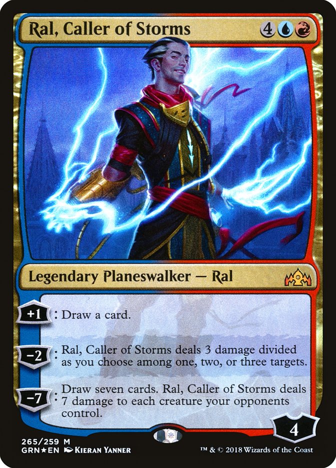 Ral, Caller of Storms [Guilds of Ravnica] | Kessel Run Games Inc. 