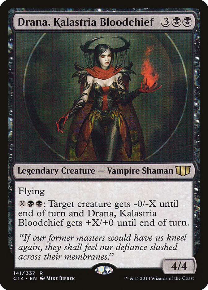 Drana, Kalastria Bloodchief [Commander 2014] | Kessel Run Games Inc. 