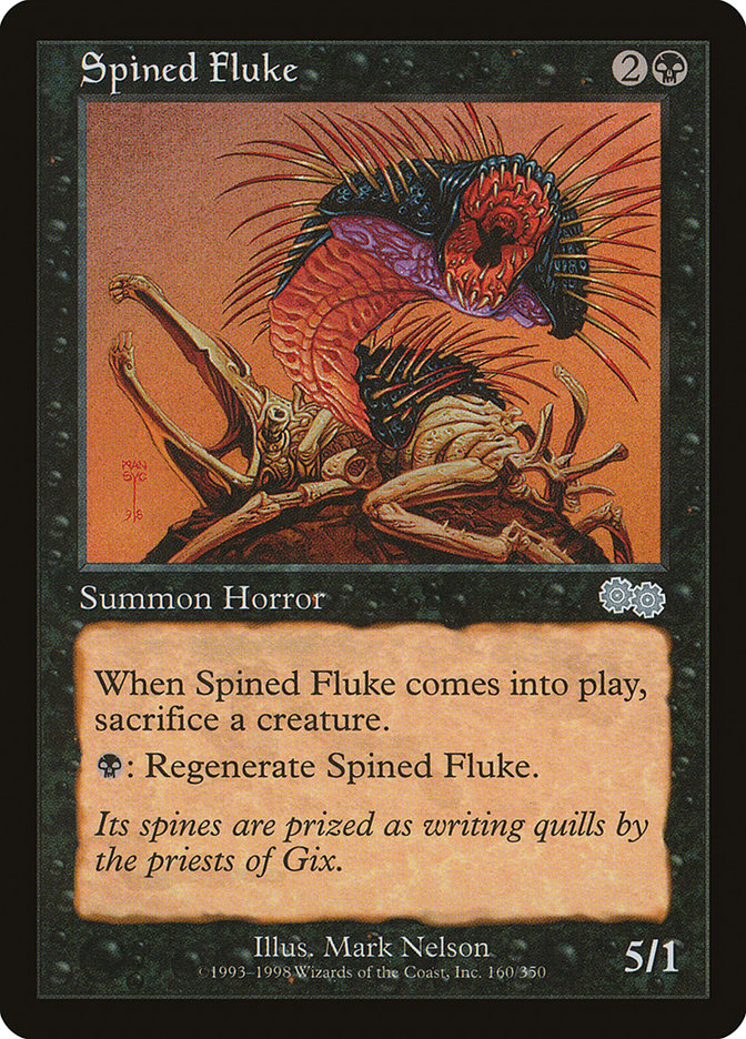 Spined Fluke [Urza's Saga] | Kessel Run Games Inc. 