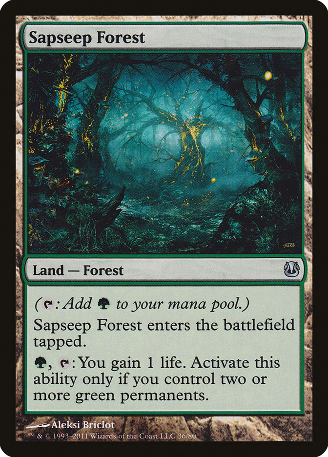 Sapseep Forest [Duel Decks: Ajani vs. Nicol Bolas] | Kessel Run Games Inc. 