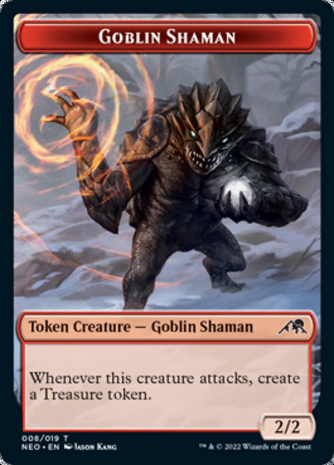 Goblin Shaman Token [Kamigawa: Neon Dynasty Tokens] | Kessel Run Games Inc. 