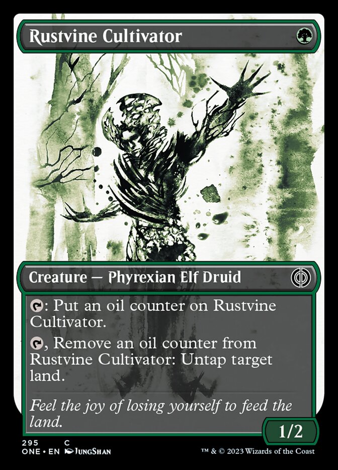 Rustvine Cultivator (Showcase Ichor) [Phyrexia: All Will Be One] | Kessel Run Games Inc. 