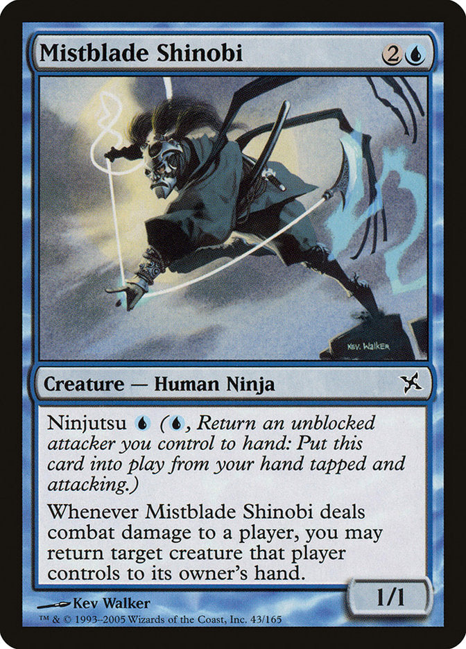 Mistblade Shinobi [Betrayers of Kamigawa] | Kessel Run Games Inc. 