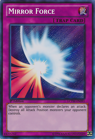 Mirror Force [LCYW-EN091] Secret Rare | Kessel Run Games Inc. 