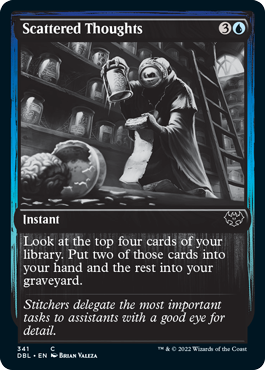 Scattered Thoughts [Innistrad: Double Feature] | Kessel Run Games Inc. 
