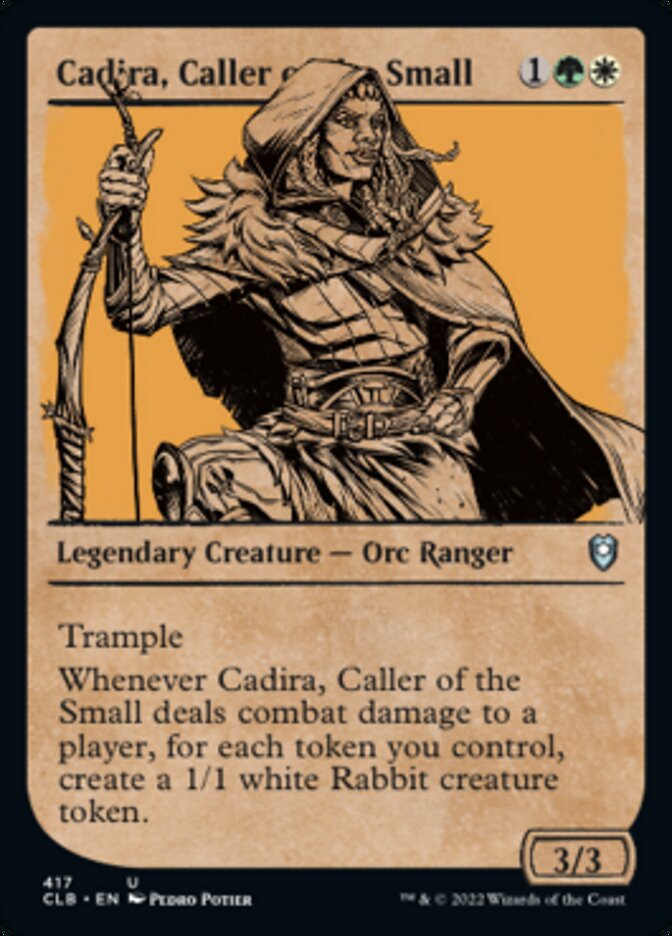 Cadira, Caller of the Small (Showcase) [Commander Legends: Battle for Baldur's Gate] | Kessel Run Games Inc. 