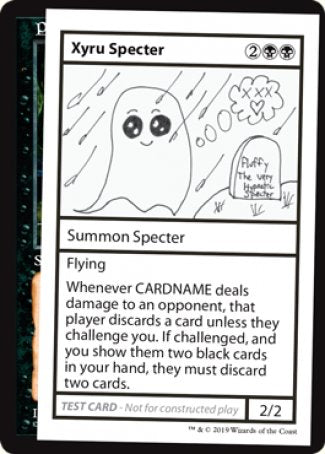 Xyru Specter (2021 Edition) [Mystery Booster Playtest Cards] | Kessel Run Games Inc. 