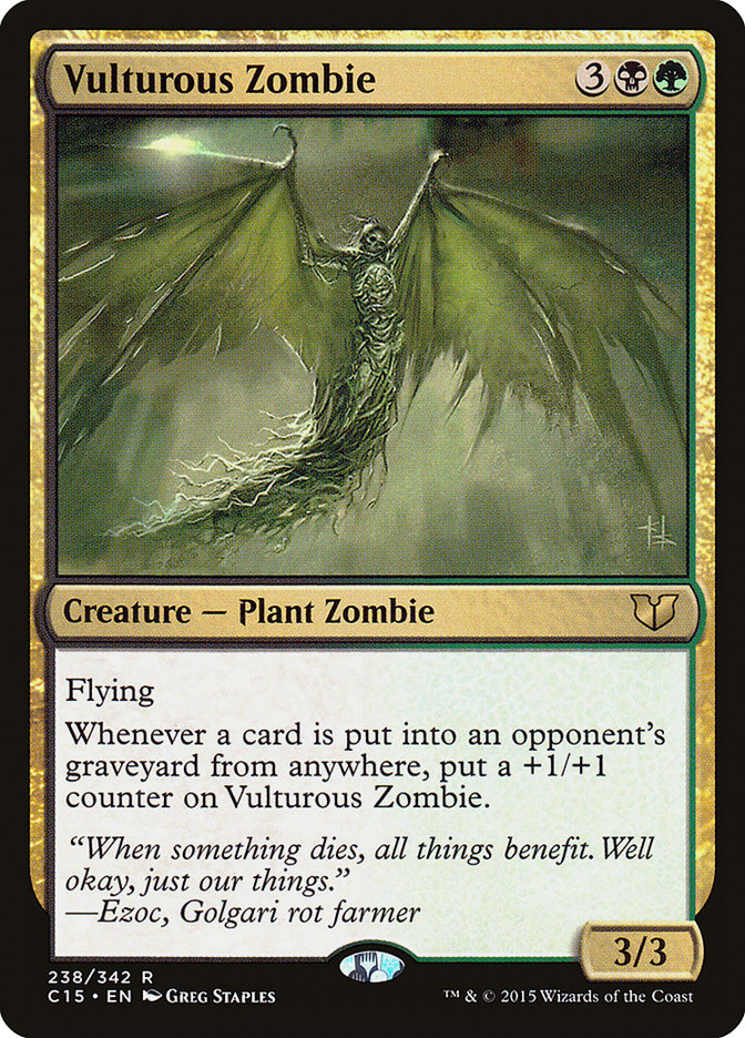 Vulturous Zombie [Commander 2015] | Kessel Run Games Inc. 