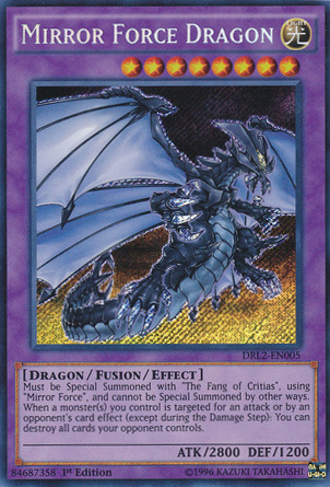 Mirror Force Dragon [DRL2-EN005] Secret Rare | Kessel Run Games Inc. 