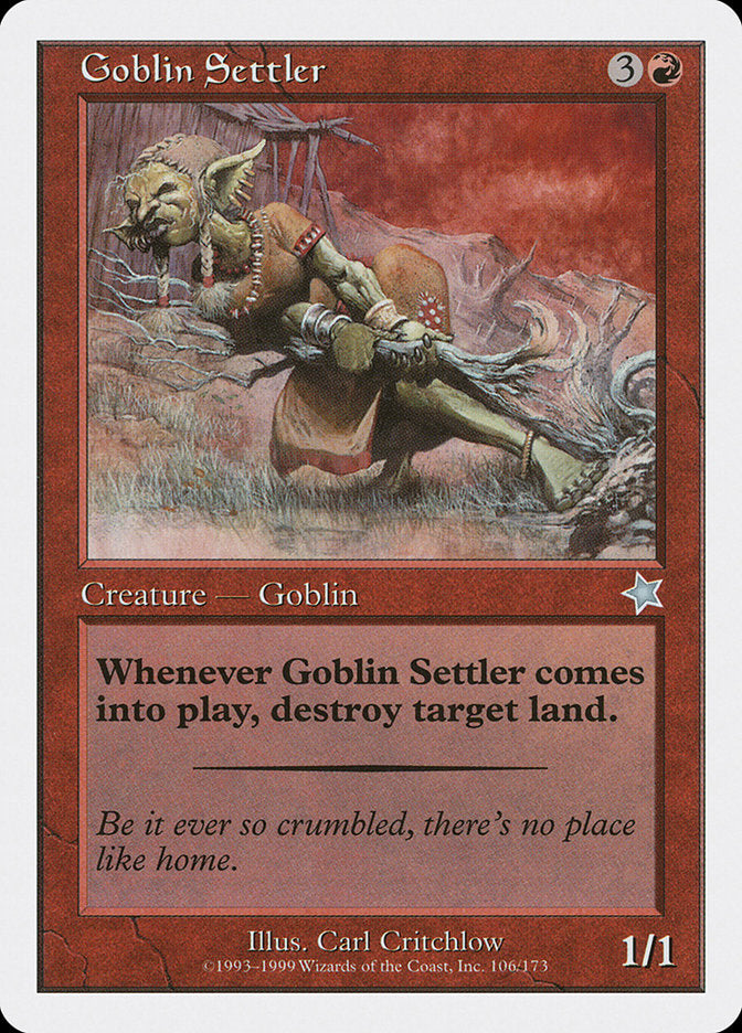 Goblin Settler [Starter 1999] | Kessel Run Games Inc. 