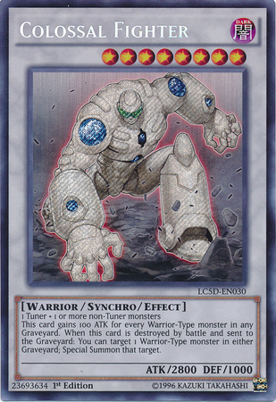 Colossal Fighter [LC5D-EN030] Secret Rare | Kessel Run Games Inc. 