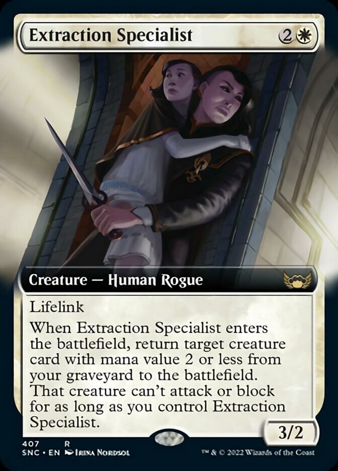 Extraction Specialist (Extended Art) [Streets of New Capenna] | Kessel Run Games Inc. 