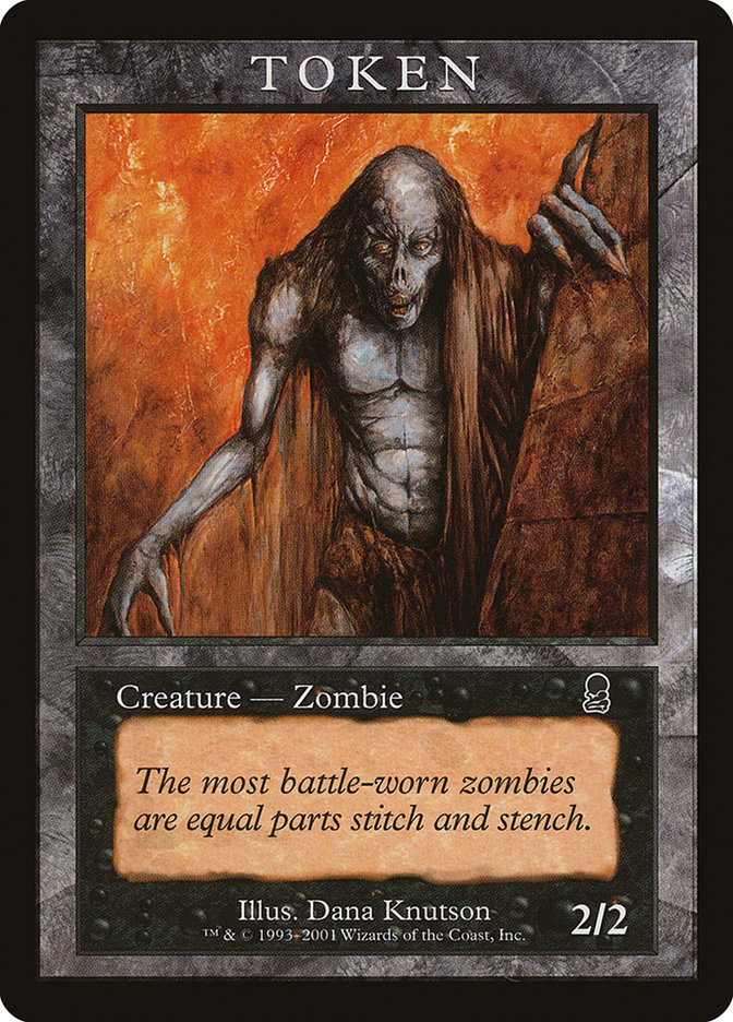 Zombie Token [Magic Player Rewards 2002] | Kessel Run Games Inc. 
