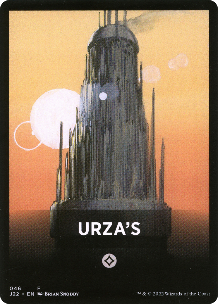 Urza's Theme Card [Jumpstart 2022 Front Cards] | Kessel Run Games Inc. 