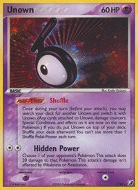 Unown (T) (T/28) [EX: Unseen Forces] | Kessel Run Games Inc. 