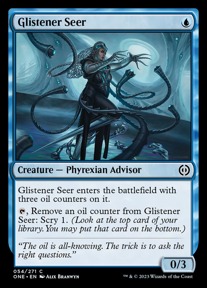 Glistener Seer [Phyrexia: All Will Be One] | Kessel Run Games Inc. 