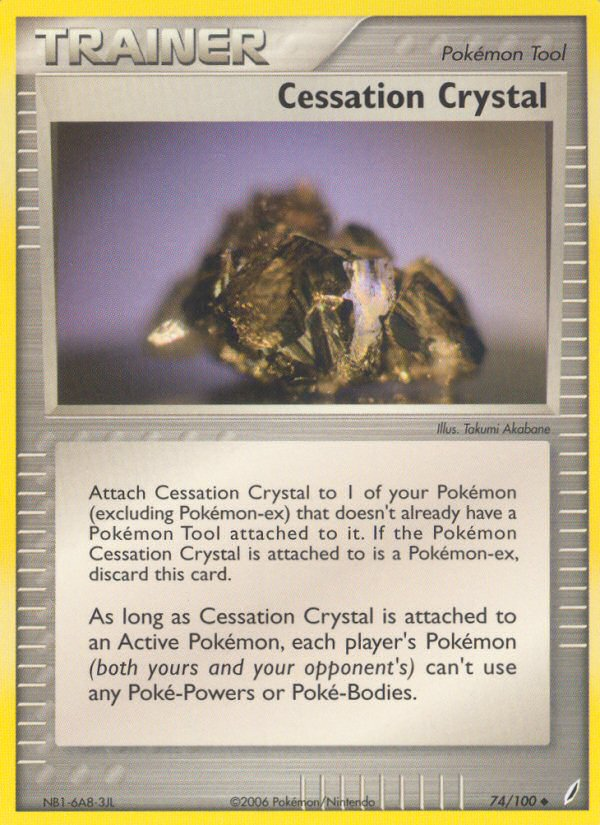 Cessation Crystal (74/100) [EX: Crystal Guardians] | Kessel Run Games Inc. 