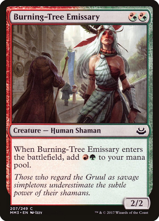Burning-Tree Emissary [Modern Masters 2017] | Kessel Run Games Inc. 