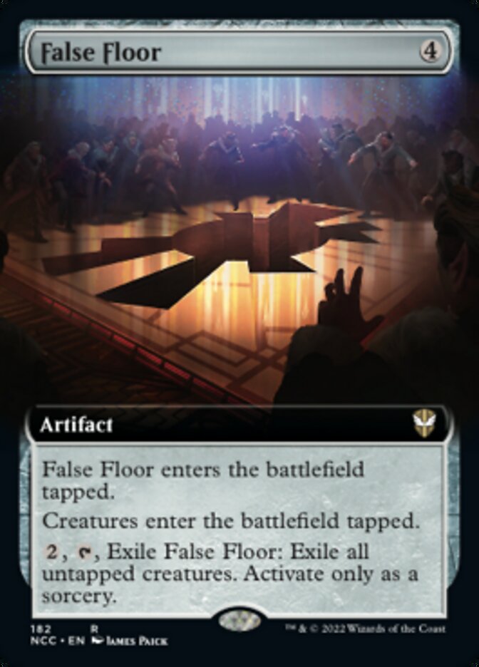 False Floor (Extended Art) [Streets of New Capenna Commander] | Kessel Run Games Inc. 