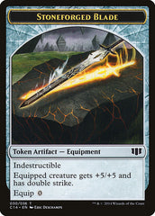 Stoneforged Blade // Germ Double-Sided Token [Commander 2014 Tokens] | Kessel Run Games Inc. 