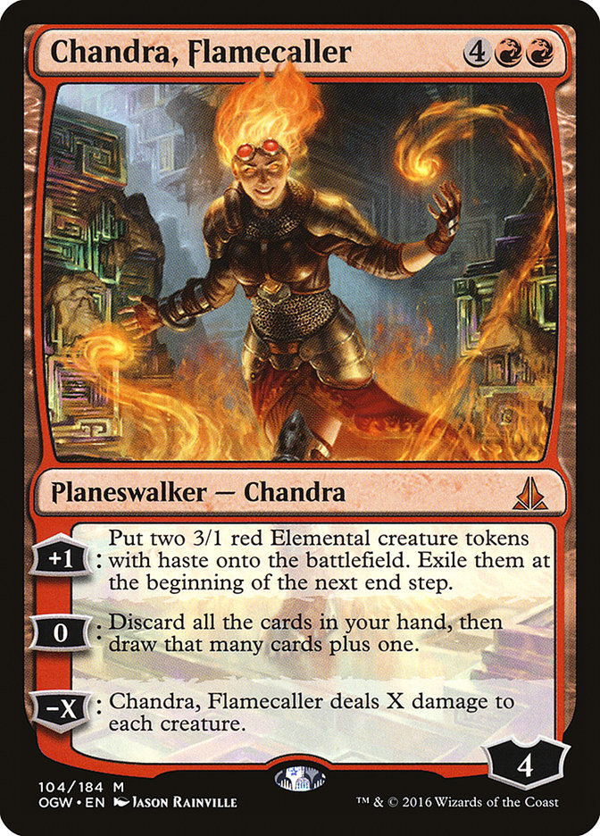 Chandra, Flamecaller [Oath of the Gatewatch] | Kessel Run Games Inc. 