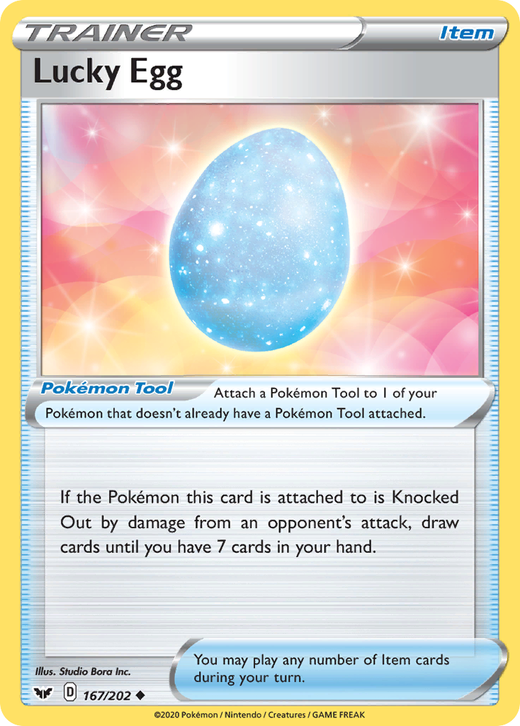 Lucky Egg (167/202) [Sword & Shield: Base Set] | Kessel Run Games Inc. 