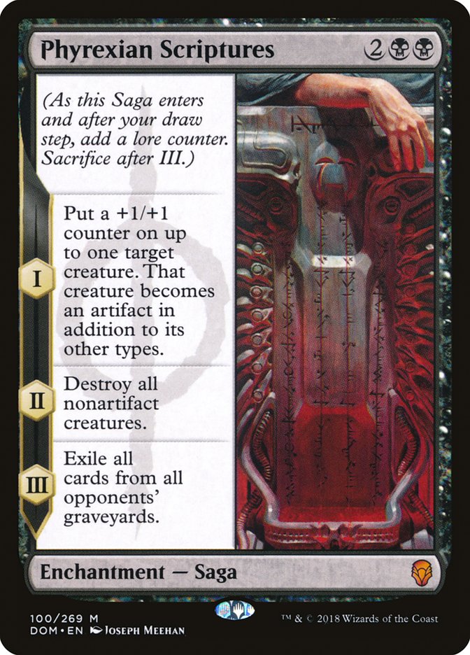 Phyrexian Scriptures [Dominaria] | Kessel Run Games Inc. 