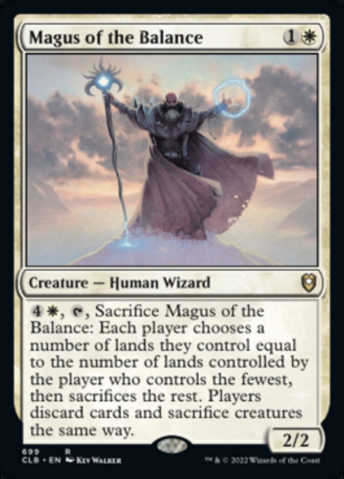 Magus of the Balance [Commander Legends: Battle for Baldur's Gate] | Kessel Run Games Inc. 