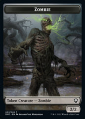 Bird (002) // Zombie Double-Sided Token [Dominaria United Tokens] | Kessel Run Games Inc. 