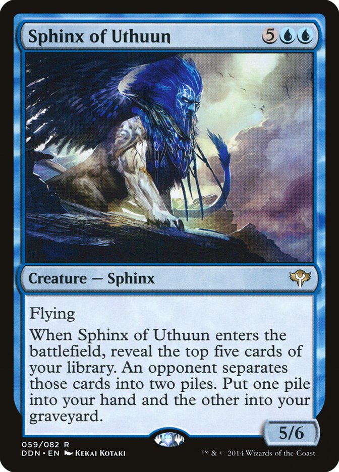 Sphinx of Uthuun [Duel Decks: Speed vs. Cunning] | Kessel Run Games Inc. 