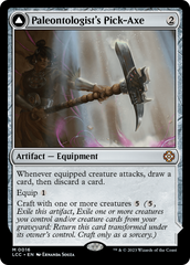 Paleontologist's Pick-Axe [The Lost Caverns of Ixalan Commander] | Kessel Run Games Inc. 