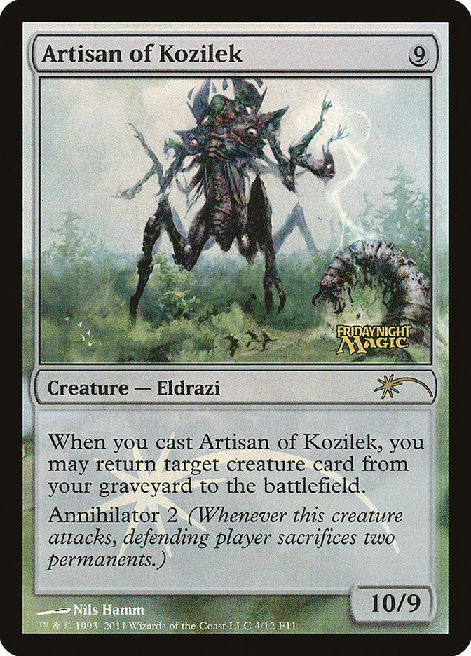 Artisan of Kozilek [Friday Night Magic 2011] | Kessel Run Games Inc. 