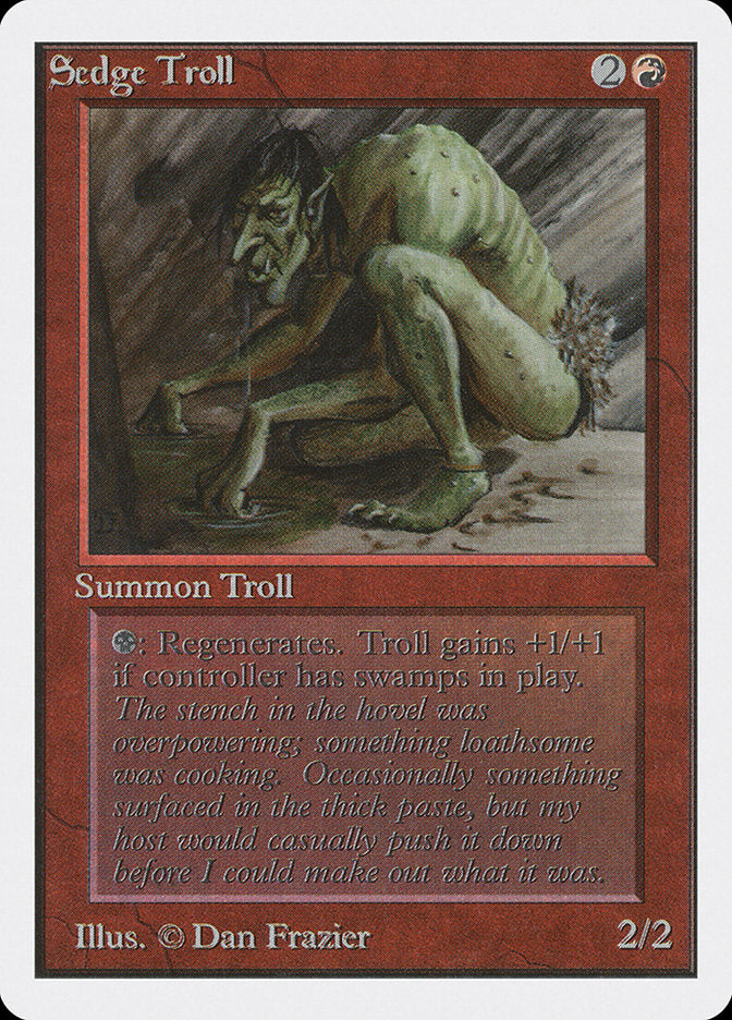 Sedge Troll [Unlimited Edition] | Kessel Run Games Inc. 