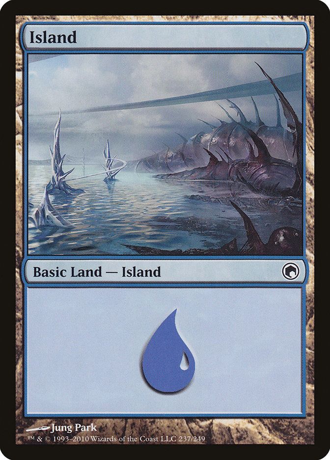 Island (237) [Scars of Mirrodin] | Kessel Run Games Inc. 